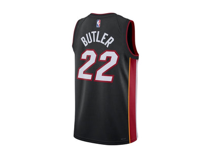 Nike NBA Miami Heat Jimmy Butler Icon Edition Swingman Dri-Fit Jersey Black/White/Red