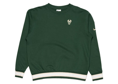 Nike NBA Milwaukee Bucks Courtside Fleece Sweatshirt Green