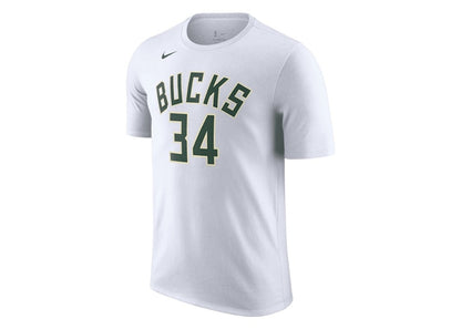 Nike NBA Milwaukee Bucks Giannis Antetokounpo T-shirt White/Green