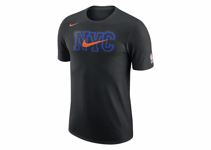 Nike NBA New York Knicks City Edition T-shirt Black