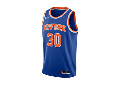 Nike NBA New York Knicks Icon Edition 2020 Julius Randle 30 Dri-FIT Swingman Jersey Rush Blue