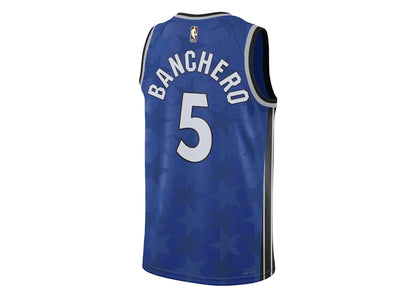 Nike NBA Orlando Magic Paolo Banchero 2023/24 Hardwood Classic Edition Swingman Jersey Game Royal/Grey/White