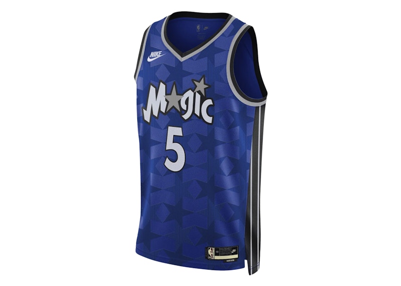 Nike NBA Orlando Magic Paolo Banchero 2023/24 Hardwood Classic Edition Swingman Jersey Game Royal/Grey/White