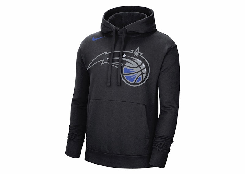 Nike NBA Orlando Magic Pullover Fleece Loose Fit Hoodie Black