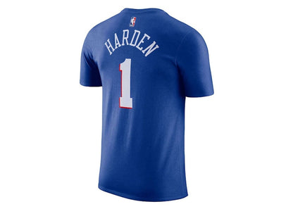Nike NBA Philadelphia 76ers James Harden T-shirt Blue