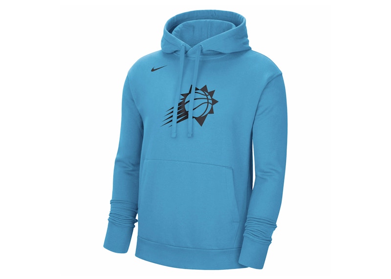 Nike NBA Phoenix Suns City Edition Fleece Pullover Loose Fit Hoodie Dark Blue