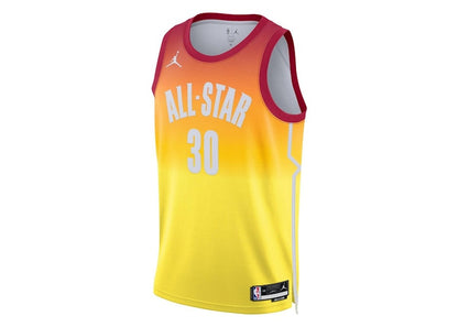 Nike NBA Stephen Curry All Star 2023 Jersey Yellow/Orange