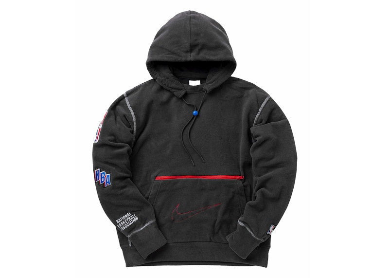 Nike NBA Team 31 Courtside Fleece Pullover Hoodie Grey/Medium Ash
