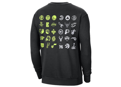Nike NBA Team 31 Courtside Fleece Sweatshirt Black