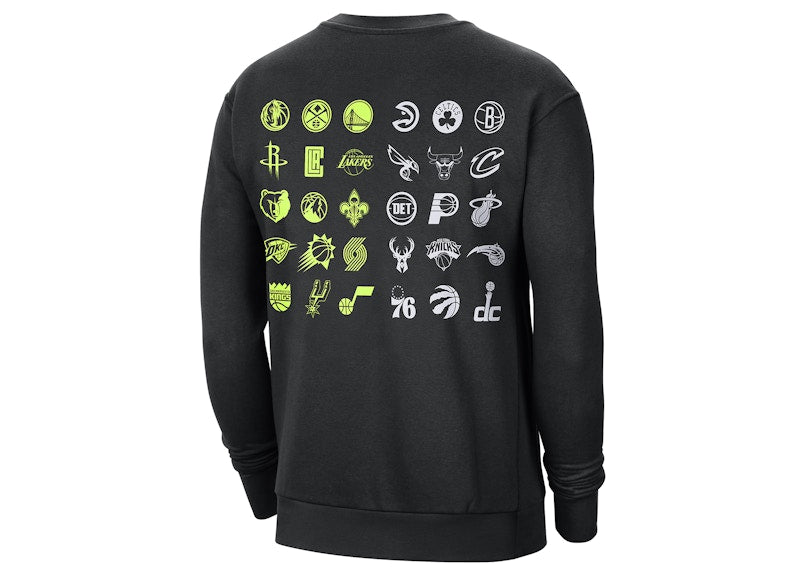 Nike NBA Team 31 Courtside Fleece Sweatshirt Black