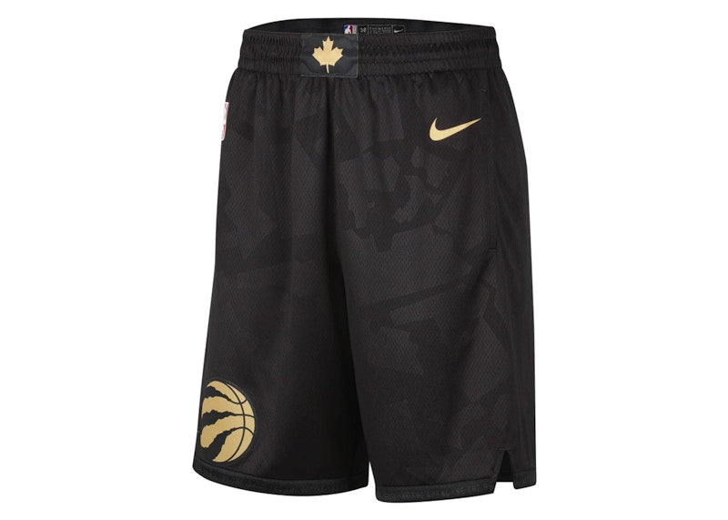 Nike NBA Toronto Raptors City Edition Swingman Shorts Black