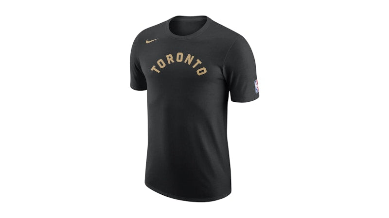 Nike NBA Toronto Raptors City Edition T-shirt Black/Brown