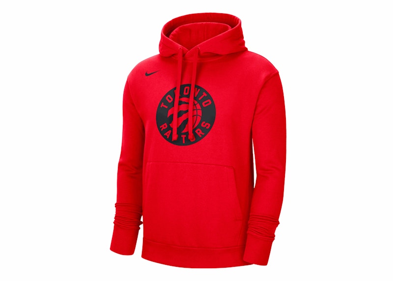 Nike NBA Toronto Raptors Essential Fleece Pullover Hoodie Red