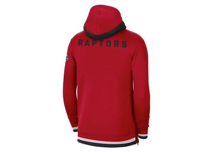 Nike NBA Toronto Raptors Showtime Dri-Fit Full-Zip Hoodie Red