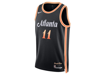 Nike NBA Trae Young Atlanta Hawks Dri-FIT Jersey Black/Orange