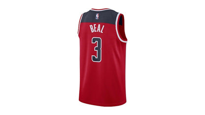 Nike NBA Washington Wizards Bradley Beal 3 Swingman Jersey Red/White