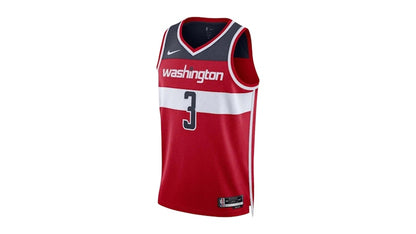 Nike NBA Washington Wizards Bradley Beal 3 Swingman Jersey Red/White