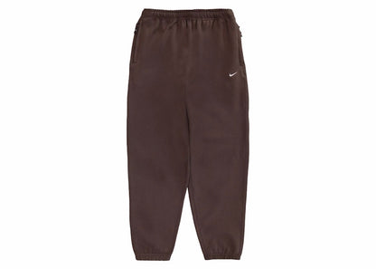 Nike NRG Solo Swoosh Fleece Pants Brown/White