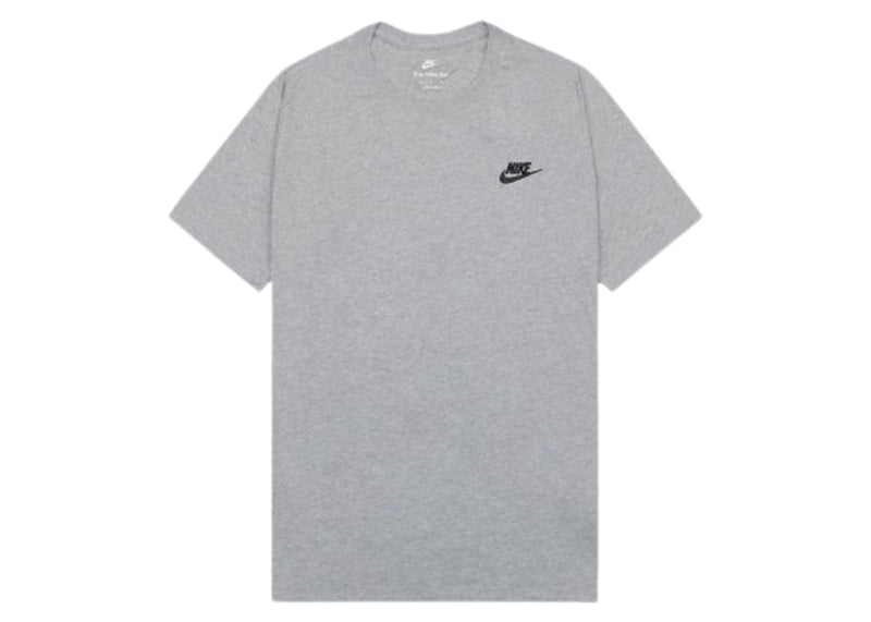 Nike NSW Club T-Shirt Grey Tee Grey