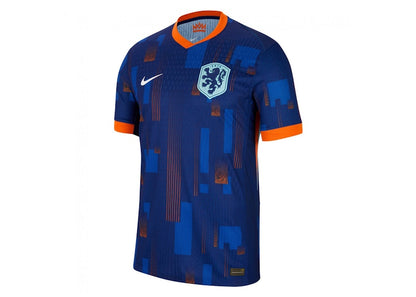 Nike Netherlands 2024/25 Match Away ADV Authentic Jersey Blue Void/Safety Orange/Copa/White