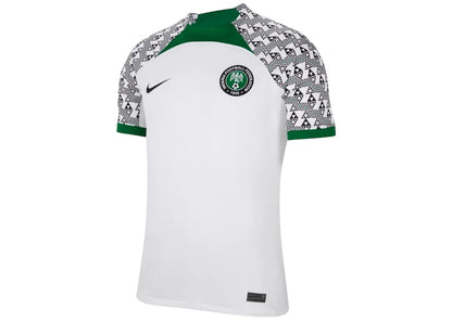 Nike Nigeria 2022/23 Stadium Away Jersey White/Pine Green/Black