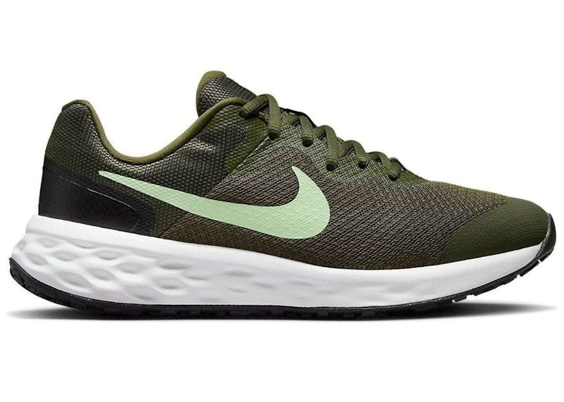 Nike Nike Revolution 6 Rough Green Barely Volt (GS)