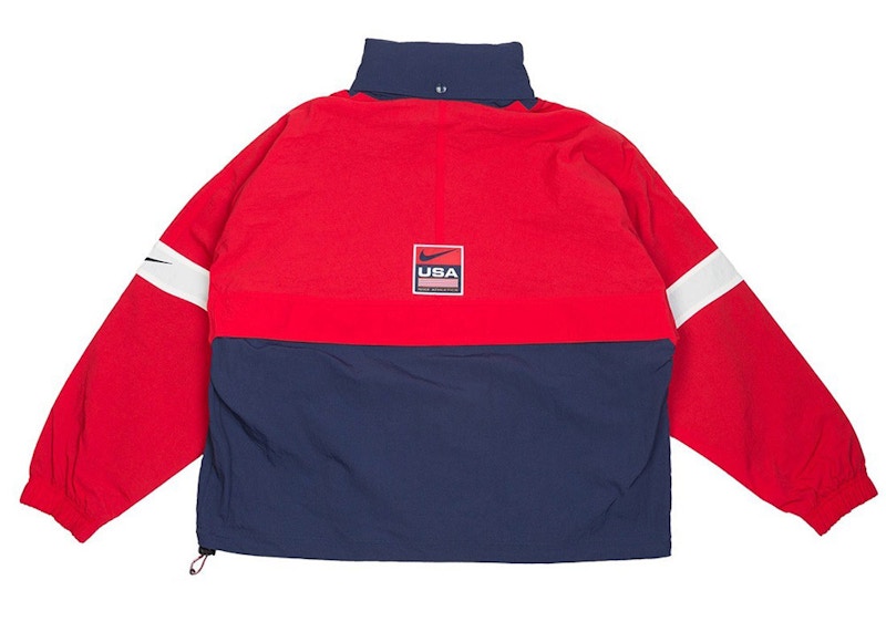 Nike NikeLab NRG Swoosh USA Dream Team Stripe Jacket Red