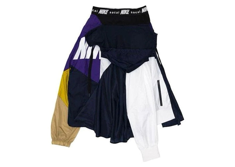 Nike Nikelab x Sacai Kleid Skirt Multicolor