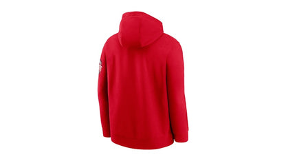 Nike Ohio State Buckeyes Club Basketball Icon College Pullover Hoodie University Red