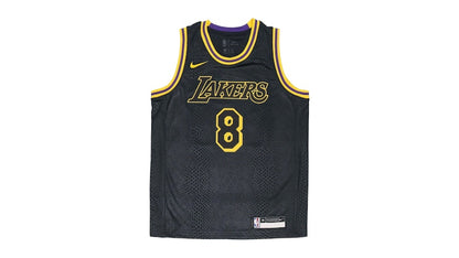 Nike Older Kids Los Angeles Lakers City Edition 8&24 Mamba Week Jersey Black/Gold