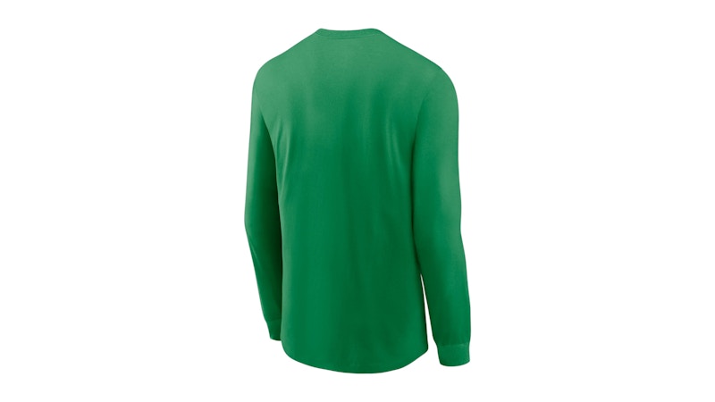 Nike Oregon Ducks Basketball Icon College Long-Sleeve T-Shirt Apple Green