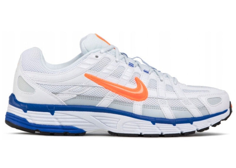 Nike P-6000 White Crimson Racer Blue