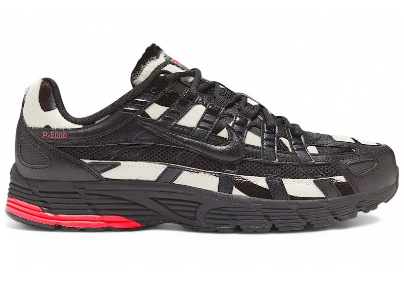 Nike P-6000 Zebra Black Solar Red