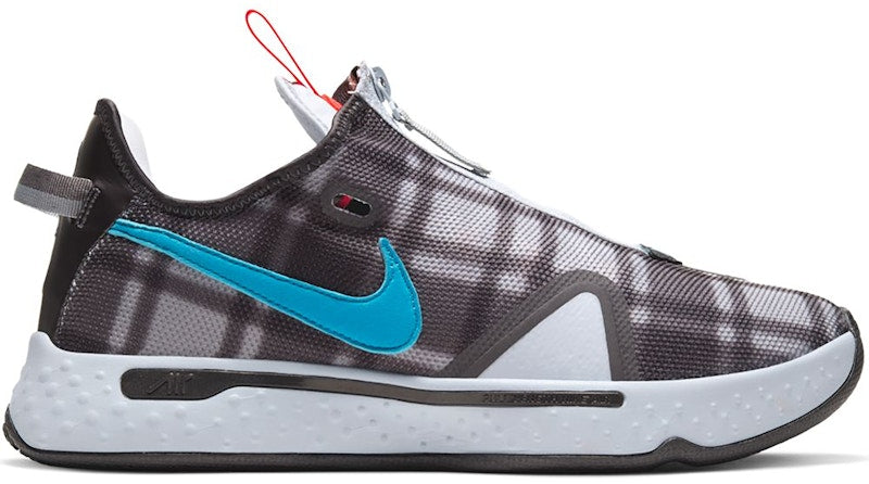 Nike PG 4 Football Grey Plaid