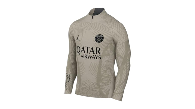 Nike PSG 23/24 Strike Elite Hoodie Beige