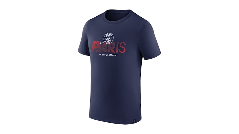 Nike Paris Saint-Germain Mercurial Sleeve T-shirt Navy
