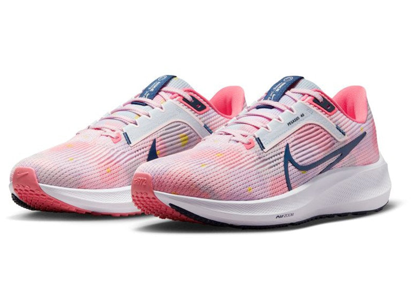 Nike Pegasus 40 Premium Floral Watercolor Pearl Pink (Women's)