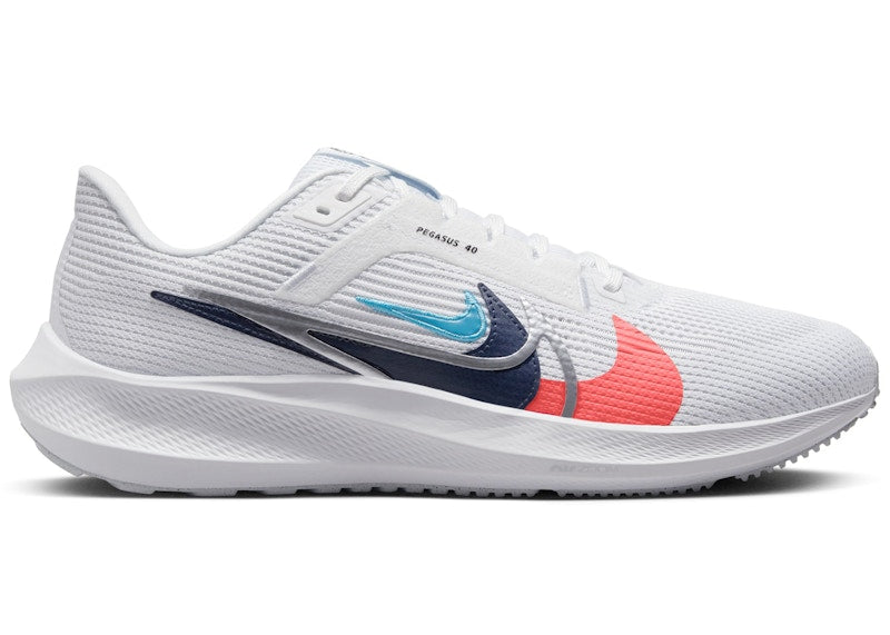 Nike Pegasus 40 Premium White Multi-Color