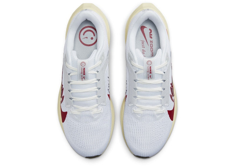 Nike Pegasus 40 Premum White Team Red (Women's)