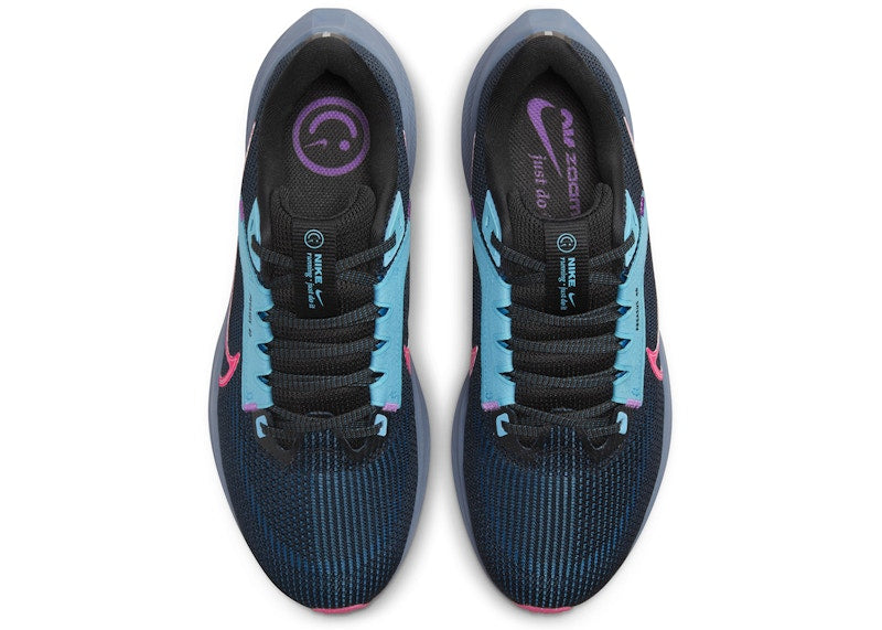 Nike Pegasus 40 SE Black Baltic Blue Hyper Pink (Women's)