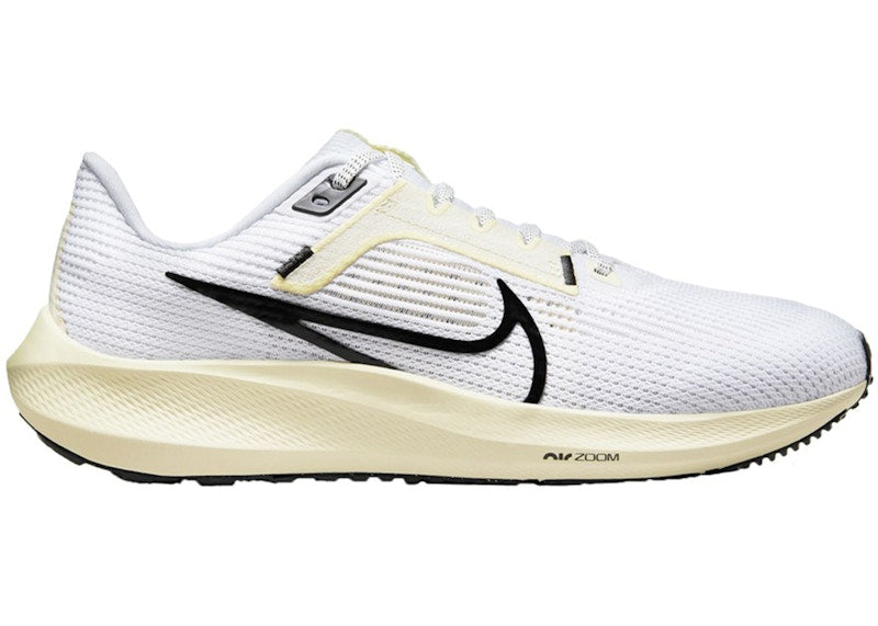 Nike Pegasus 40 White Coconut Milk Black (Women's)