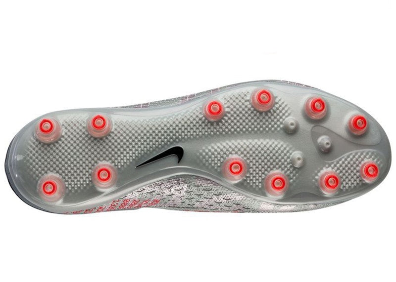 Nike Phantom Vision 2 Elite DF AG-Pro Metallic Grey Crimson