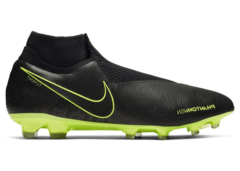 Nike Phantom Vision Elite DF FG Black Volt