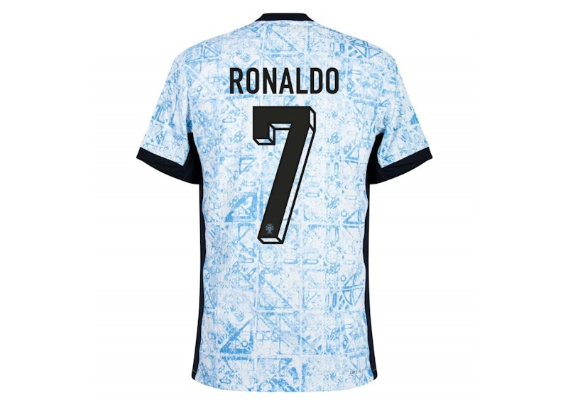Nike Portugal 2024/25 Ronaldo Match Away ADV Authentic Jersey Sail/University Blue/Pitch Blue/Pitch Blue