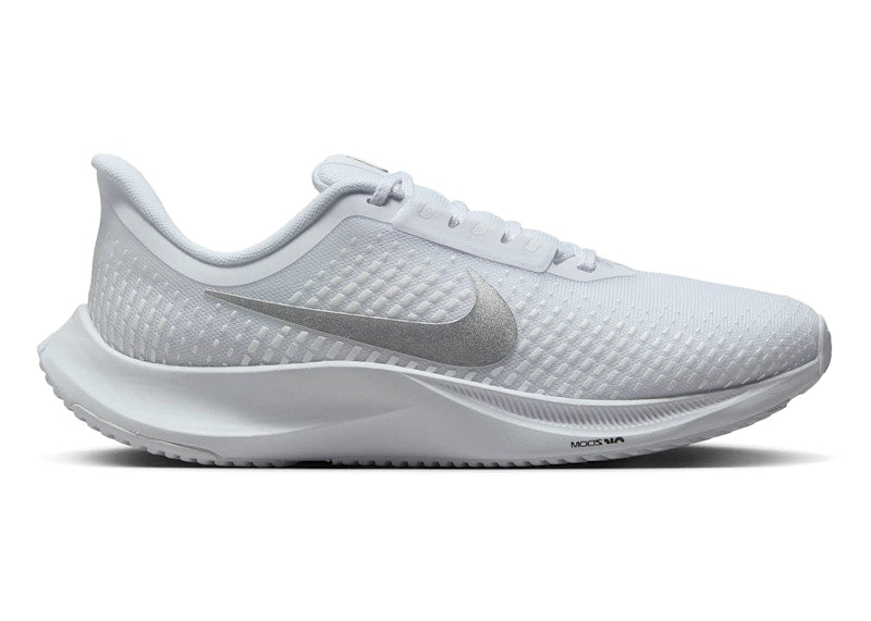 Nike Power Flight White Metallic Silver (Women's)