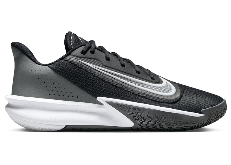 Nike Precision 7 Black Iron Grey Smoke Grey White
