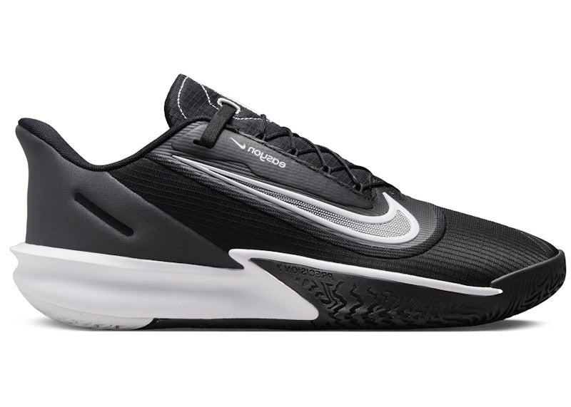 Nike Precision 7 EasyOn Black Iron Grey Smoke Grey White