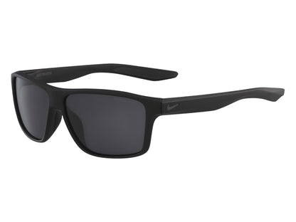 Nike Premier Square Sunglasses Matte Black Dark Grey Lens Dark Grey (PREMIER-EV1071-001-60)