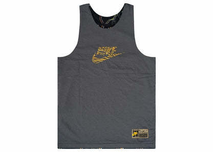 Nike Premium Reversible Tank Top Black/Gold/Iron Grey/Sesame