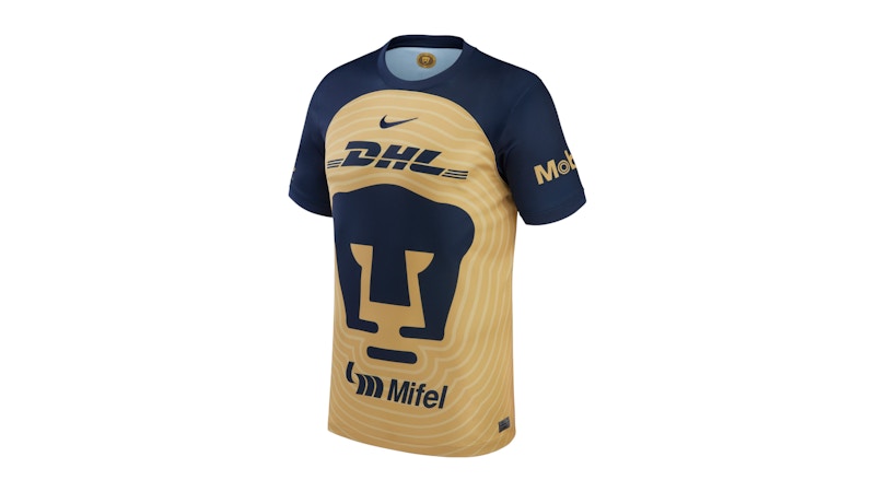 Nike Pumas 2022/23 Away Replica Jersey Gold
